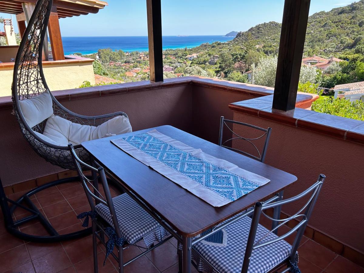 Villa Sole Vista Mare Super Panoramica Costa Rei Exterior photo